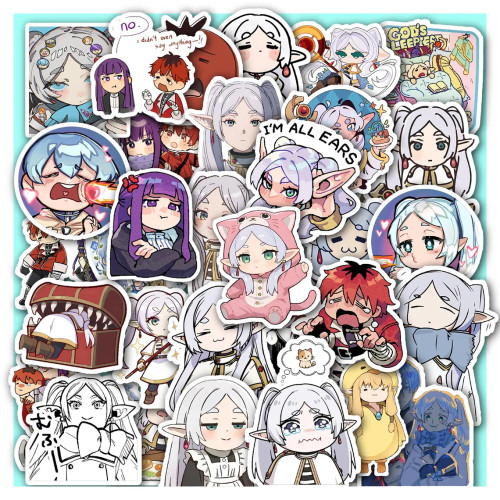 FRIEREN: 50 Piece Chibi Stickers
