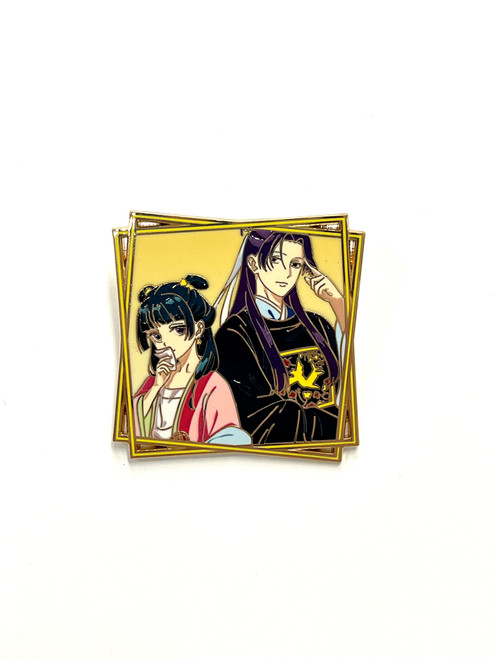 APOTHECARY DIARIES: Maomao and Jinshi Enamel Pin