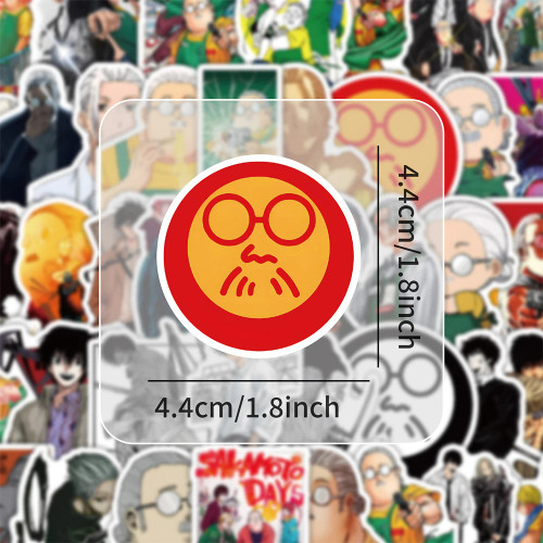 SAKAMOTO DAYS: 100 Piece Vinyl Sticker Pack