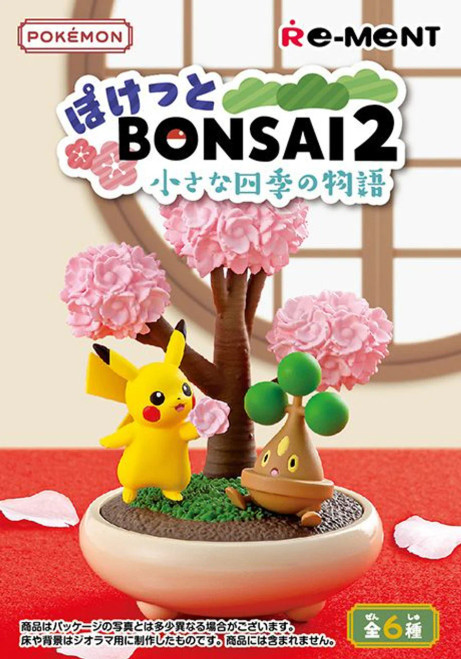 POKEMON: Re-Ment Pocket Bonsai Series 2 Blind Box