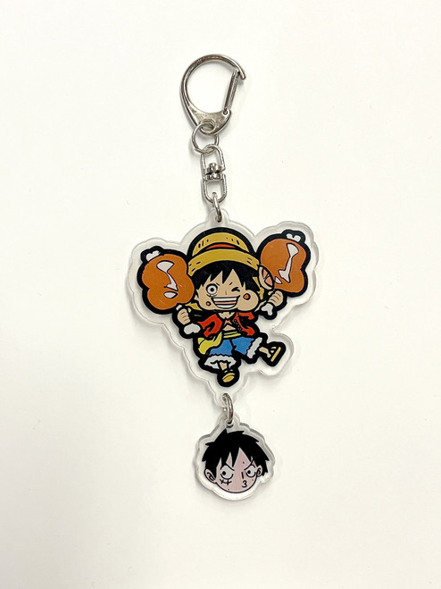 ONE PIECE: Meat Eating Luffy Acrylic Keychain