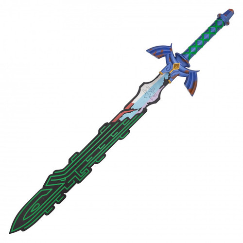 LEGEND OF ZELDA: Link's Zonai Master Sword Non-Functional Metal Display