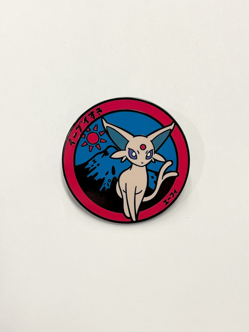 POKEMON: Japanese Espeon Circle Enamel Pin
