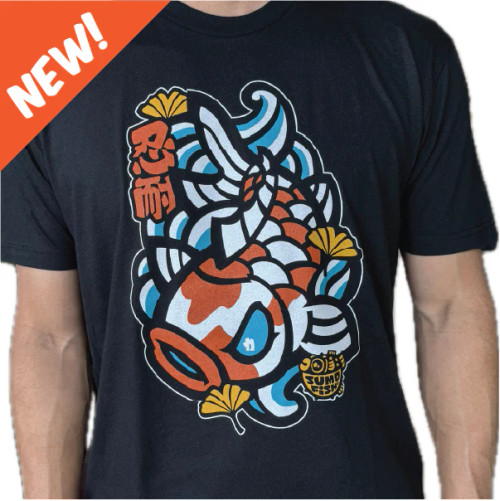 SUMOFISH: Nintai Koi Cotton T-Shirt