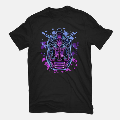 GUNDAM WING: Neon Gundam Cotton T-Shirt