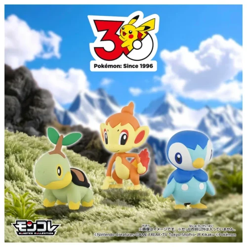 POKEMON: 30th Anniversary Sinnoh Starter Mini Figures Set