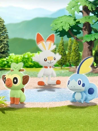 POKEMON: 30th Anniversary Galar Starter Mini Figures Set