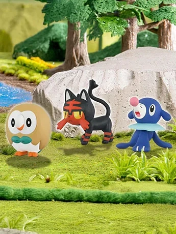 POKEMON: 30th Anniversary Alola Starter Mini Figures Set