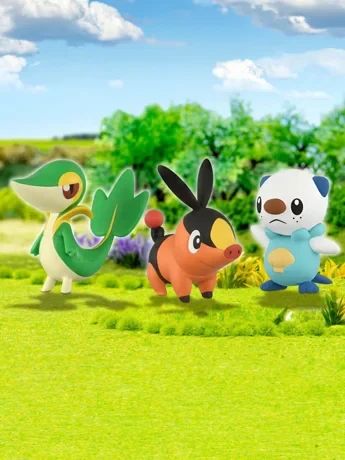 POKEMON: 30th Anniversary Unova Starter Mini Figures Set