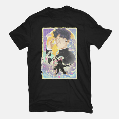 DANDADAN: Great Wave Ken Takamura Cotton T-Shirt