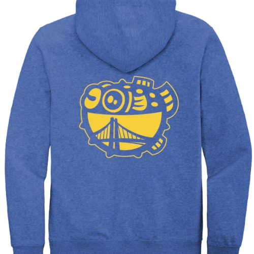 SUMOFISH: Golden Fugu Zip Up Hoodie