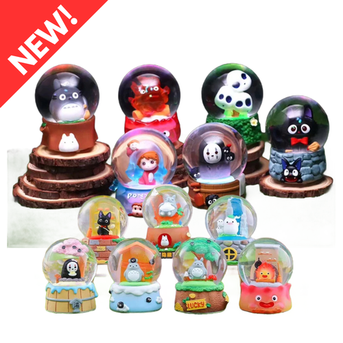 STUDIO GHIBLI: Large & Mini Crystal Ball Bundle (Random)