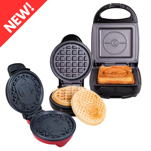 POKEMON: Ultimate Panini Press & Waffle Maker Home Bundle