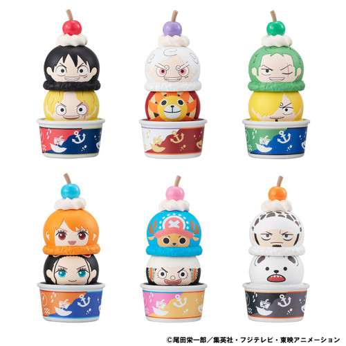ONE PIECE: Stack Up and Change Tsumichen Mini-Figure Blind Box