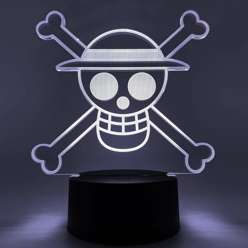 ONE PIECE: Pirate Logo Acrylic Light Stand