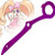 Kill la Kill - Scissor Blade Purple (Wooden) - Harime
