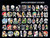 HUNTER X HUNTER STICKERS 50PCS  - PACK #1