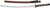 Cloud Dragon Katana 40" Red Scabbard