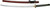 Battle Katana 40" Red Scabbard