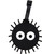 STUDIO GHIBLI: Soot Sprite Luggage Tag