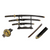 39″ Dragon Hilt Samurai Sword 3pcs set w/ stand