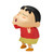 CRAYON SHIN CHAN: Shinnosuke Nohara (Doki ga mune mune) Big Sofvimates Statue