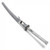 ONIKIRI: 40.5" Battle Ready Handmade Carbon Steel Gun Metal Gray Functional Katana