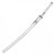 ONIKIRI: 40.5" Battle Ready Handmade 1045 Carbon Steel Platinum Functional Katana