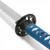 ONIKIRI: 40.5" Battle Ready Handmade Carbon Steel Blue Spotted Functional Katana
