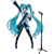 HATSUNE MIKU: Blokees Fantastics Series - Hatsune Miku Official Outfit