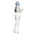 EVANGELION: Blokees Evangelion Fantastics Series - 01 Rei Ayanami