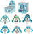 HATSUNE MIKU: DaaLaMode Q Series Hatsune Miku 01 MikuWithYou Blind Box