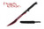 HERO'S EDGE SINGLE BLADE ANODIZED RED