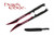 HERO'S EDGE DOUBLE SWORDS ANODIZED RED