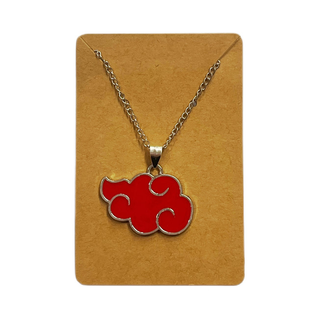 Naruto Akatsuki Cloud Metal Pendant Necklace KATACHI