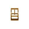 Double Bar Buckle - Q147B 3/4