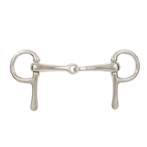 Half Cheek Snaffle Bit - 5236M 4-1/2"NP