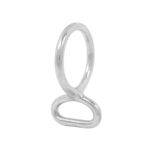 Fixed Loop and Ring - 3611SS 1-1/8"X1-1/2"