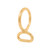 Fixed Loop and Ring - 3611B 1-1/8"X1-1/2"