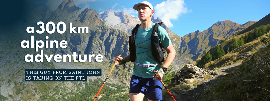 Who the heck would trek over 300 km through the Alps?