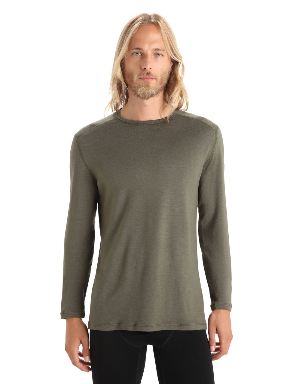 Icebreaker Men's Merino 260 Tech Long Sleeve Crewe Thermal Top