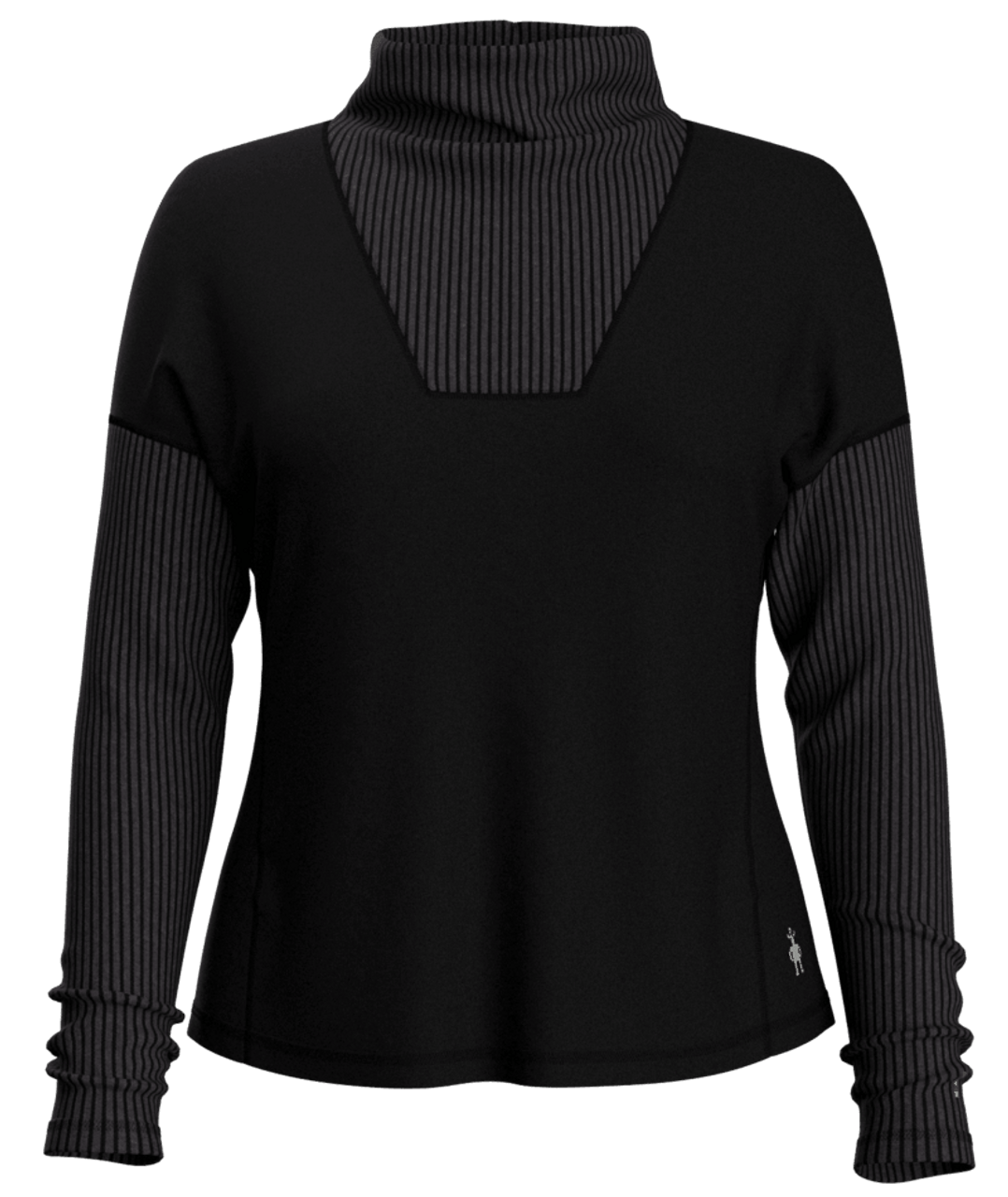 Smartwool Women's Thermal Merino Wool Base Layer — Rib Crew