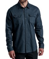 Men's Descendr™ Flannel Long Sleeve - Deep Abyss