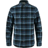 Men's Singi Heavy Flannel Shirt - Dark Navy/Indigo Blue