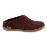 Glerups Slip-On (Leather Sole) - Beet