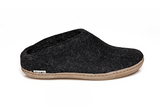 Glerups Slip-On (Leather Sole) - Charcoal