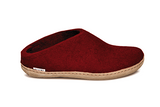 Glerups Slip-On (Leather Sole) - Red