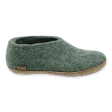 Glerups Shoe (Leather Sole) - Moss