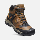  Men's Ridge Flex Mid Waterproof - Bison/Golden Brown
