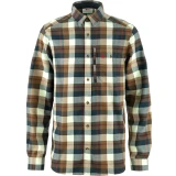 Men's Fjällglim Relaxed Shirt - Wood Brown/Chalk Brown